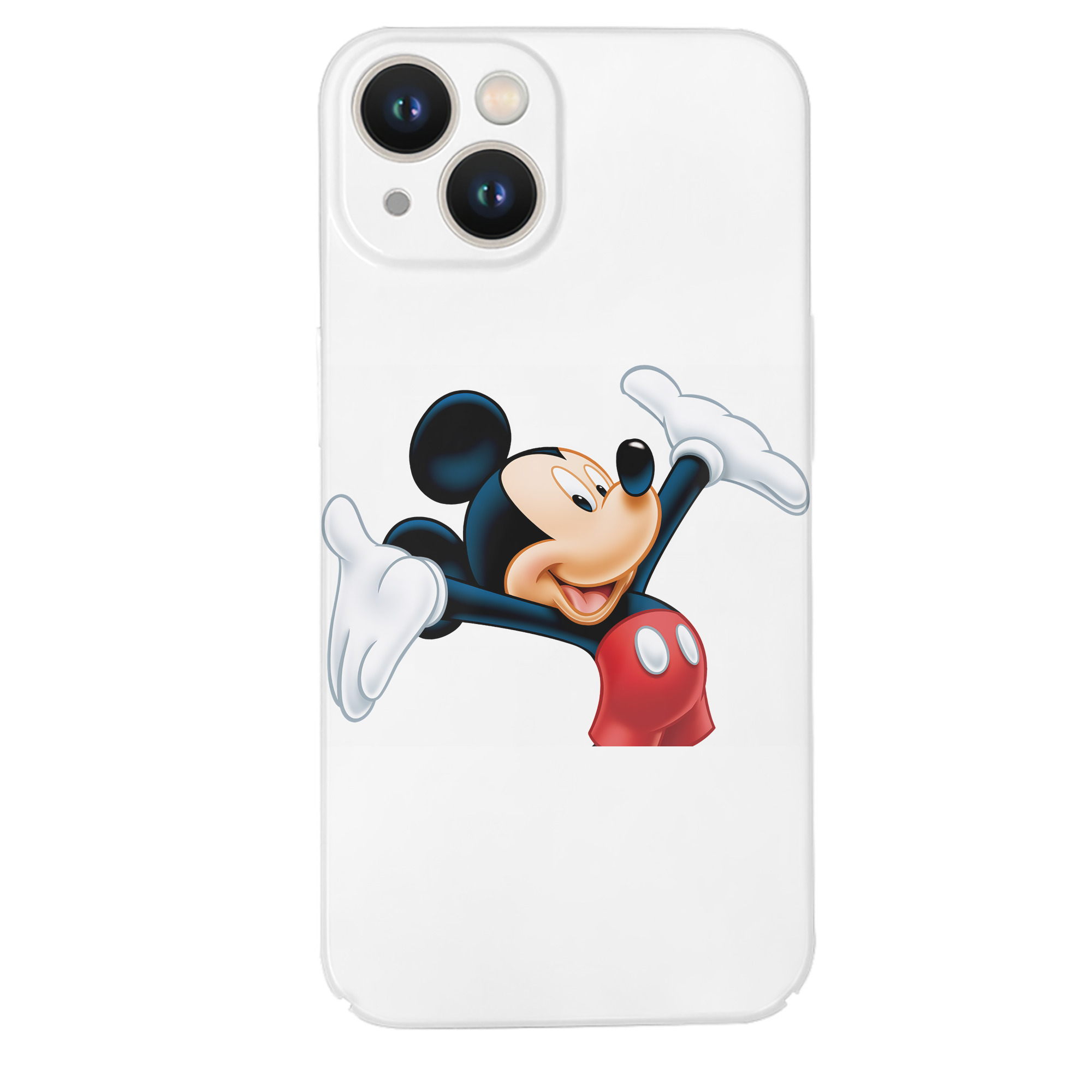 （画像用） ミッキーマウス Mickey Mouse 【iPhone 14シリーズ対応】ハードケース